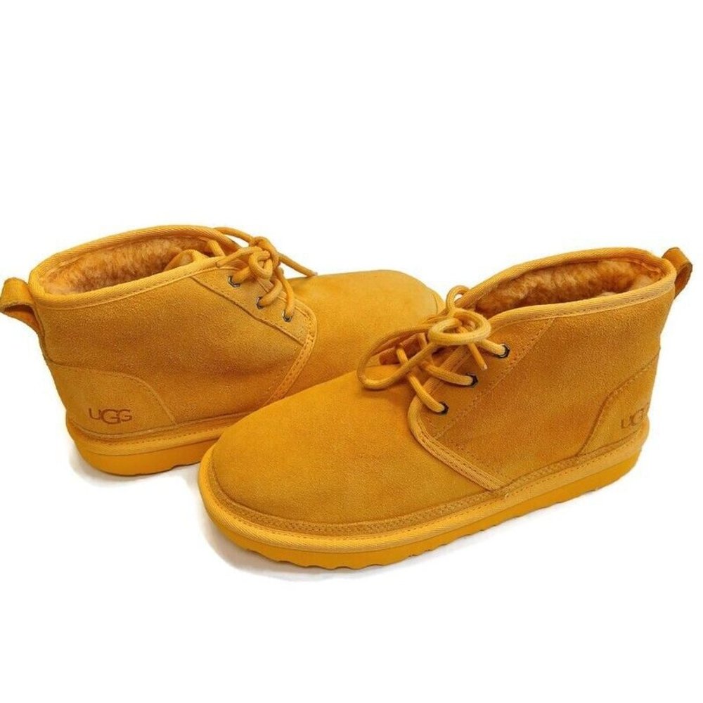 UGG Big Kids Size 4 Womens Size 5 Neumel II Chukka Boots Suede Amber #1017320K - Picture 8 of 8